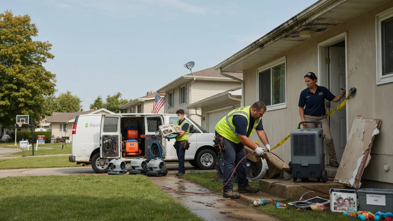 Water Damage Restoration in Buncombe, IL near me